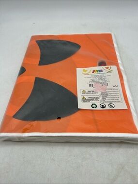 72 pcs New Joyin 17”x10.5” character trick-or-treat bags Jack O Lantern Plastic